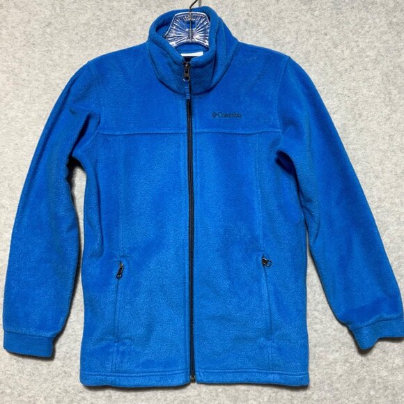 Columbia Sportswear Company Other - Columbia Fleece Jacket Kids Size M (10/12) Blue Full Zip